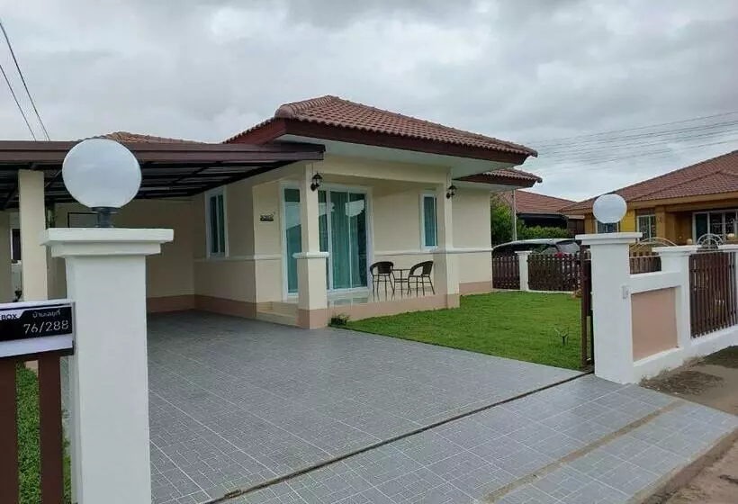 Happy Space วิลล่าทั้งหลัง 2นอน 2น้ำ ฟรี Wifi จอดรถ