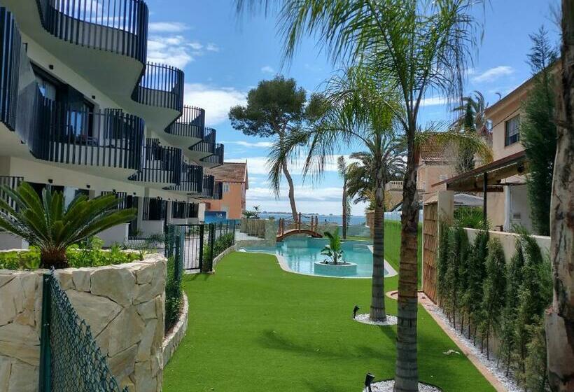 Modern Nieuwbouwappartement Aan Het Strand Van De Mar Menor In Santiago De La Ribera