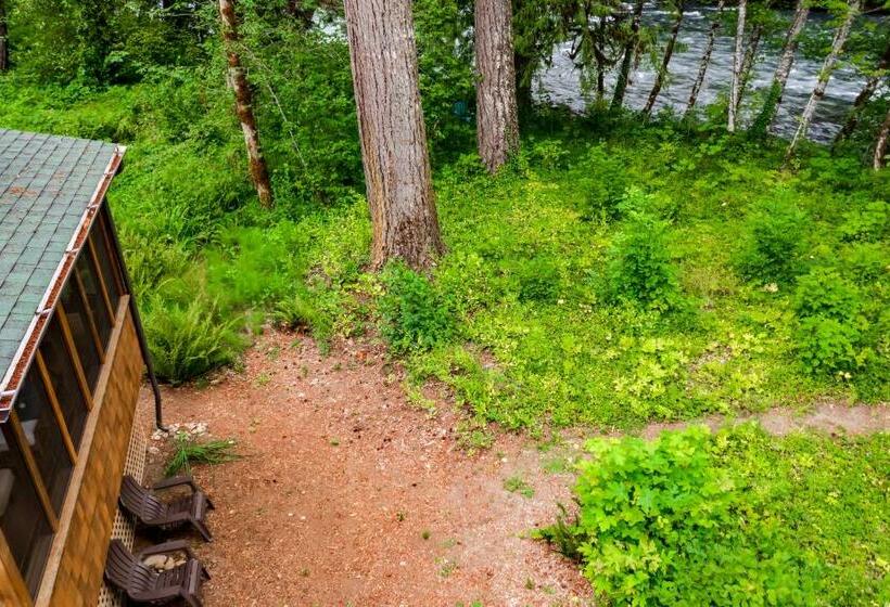 Mckenzie Dream Riverfront Log Cabinnew Listing