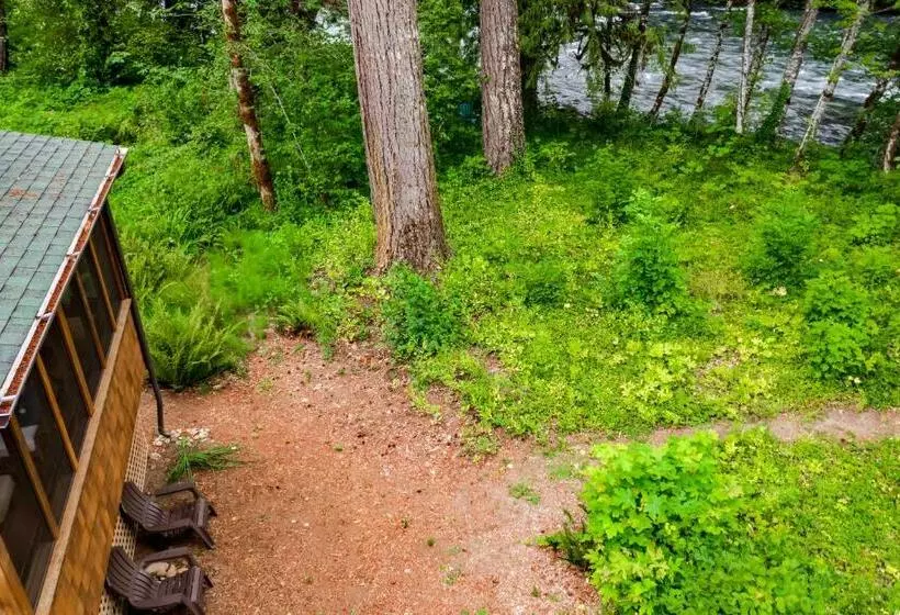 Mckenzie Dream Riverfront Log Cabinnew Listing