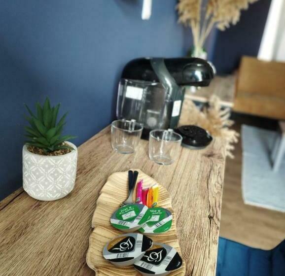 Ng Suitehome Lille I Tourcoing Blanc Seau Duplex Balnéo Netflix Wifi Kitchenette