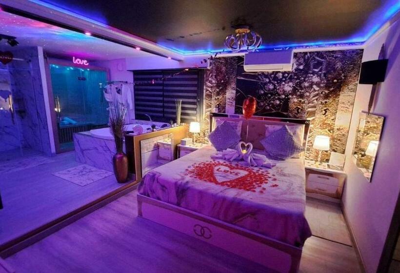 L Aurore Suite De Charme, Clim Jacuzzi, Sauna, Piscine Chauffée Cuisine..