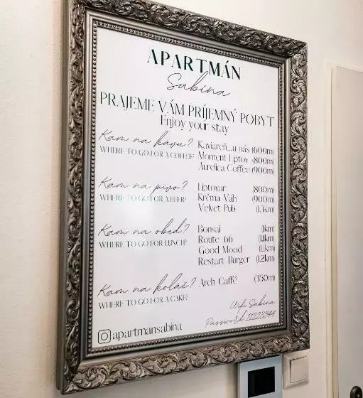 Apartmán Sabína