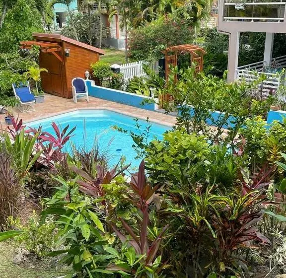 Bas De Villa Alpinia Au Gosier