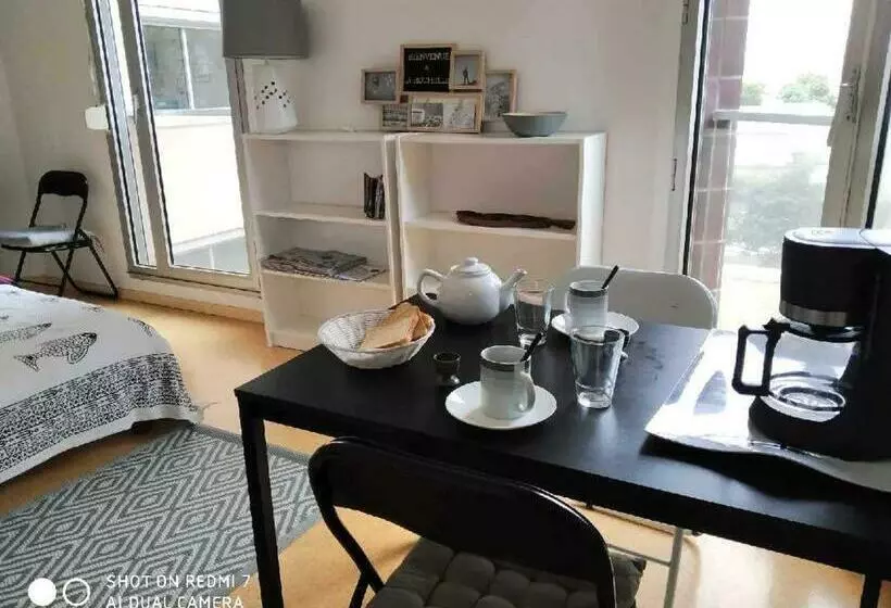 Studio Lumineux Proche Centre Ville Et Plage