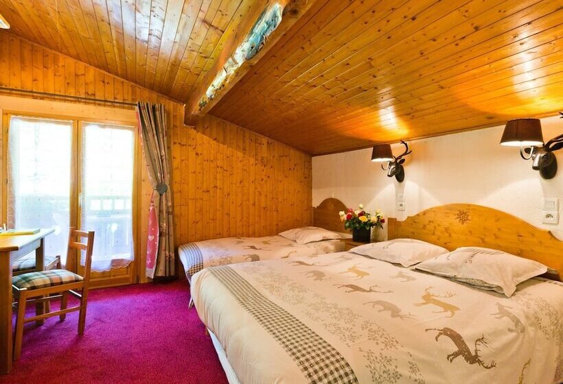 בית מלון כפרי Hôtel Le Kandahar