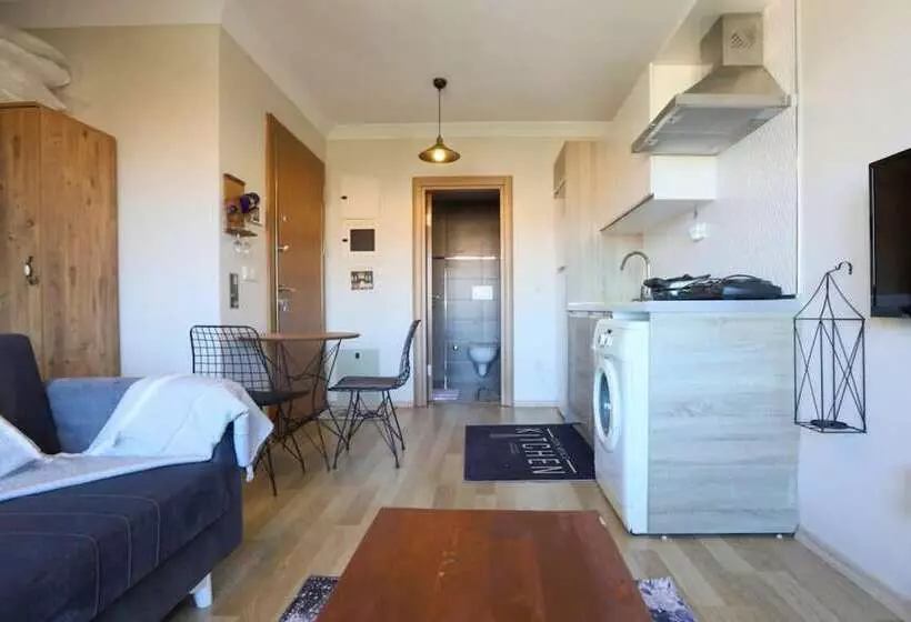 Studio Flat With Shared Pool Near Sabiha Gokcen
