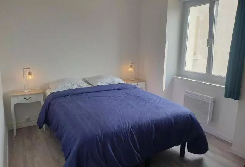 ペンション Appartement 4 Personnes Vue Mer à Santec Au Pied De La Plage Du Dossen