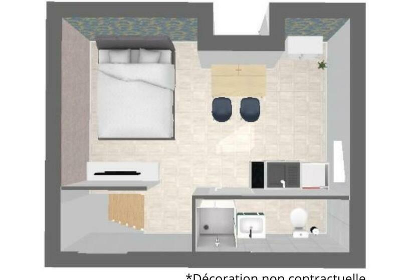 Studio Miraumont, Stationnement Gratuit, 5min Gare