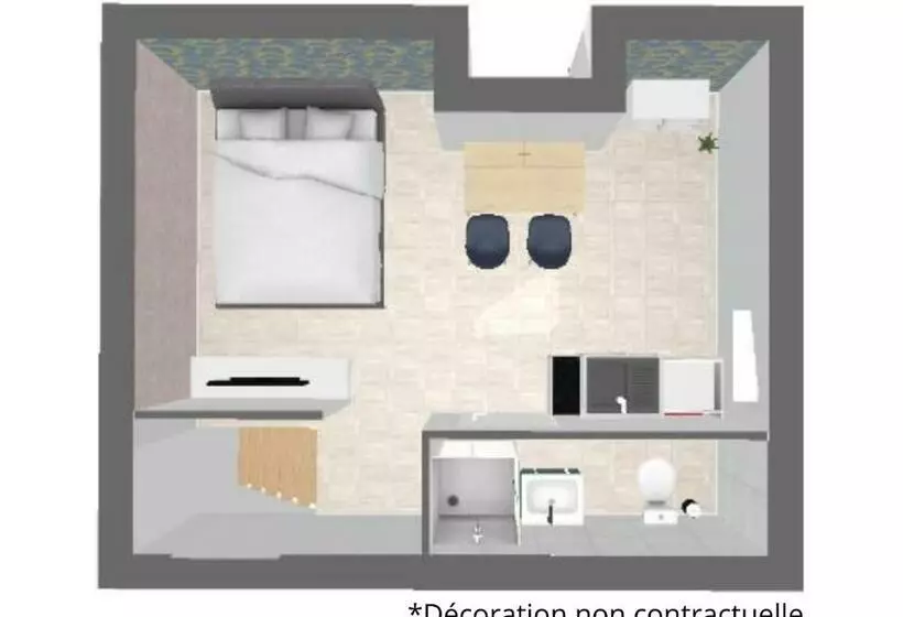 Studio Miraumont, Stationnement Gratuit, 5min Gare
