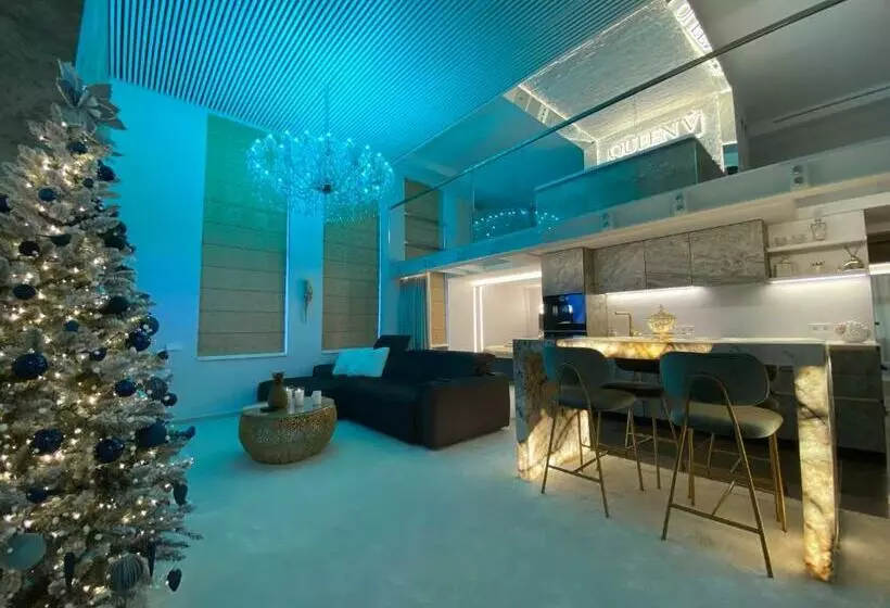 Luxury Queen V Apartment With Jacuzzi