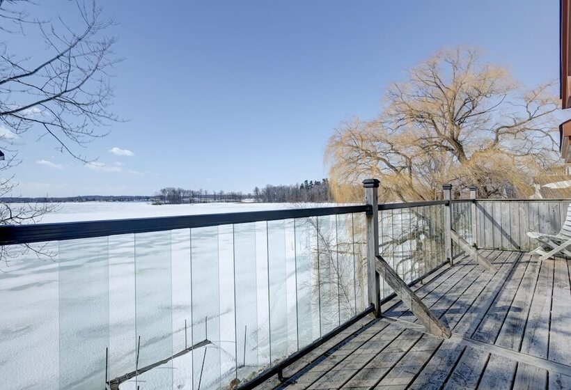 Chalet Chaleureux Sur Le Bord De Leau Naviguable