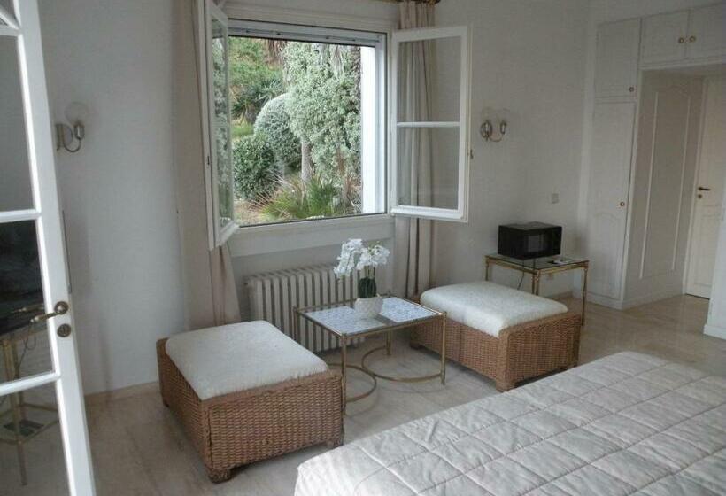 פנסיון Chambre Luxueuse Au Calme Avec Vue Panoramique Sur La Baie De Cannes Et L Estérel Immense Piscine