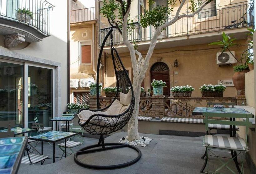 مبيت وإفطار Villa D Orville Luxury Suites Taormina