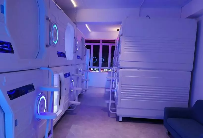 هاستل Galaxy Pods Capsule Hotel Boat Quay