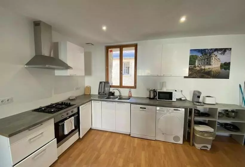 Spacieux Duplex 6 Chambres à Azay Le Rideau