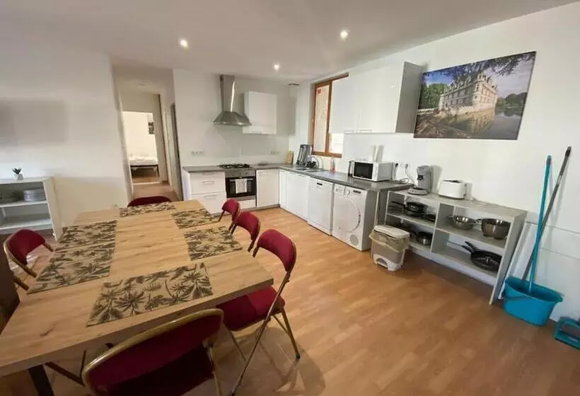 Spacieux Duplex 6 Chambres à Azay Le Rideau