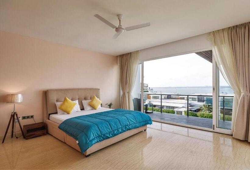 St Jacinto Island Villa By Jadecaps Bay View And Infinity Pool Near Goa Airport