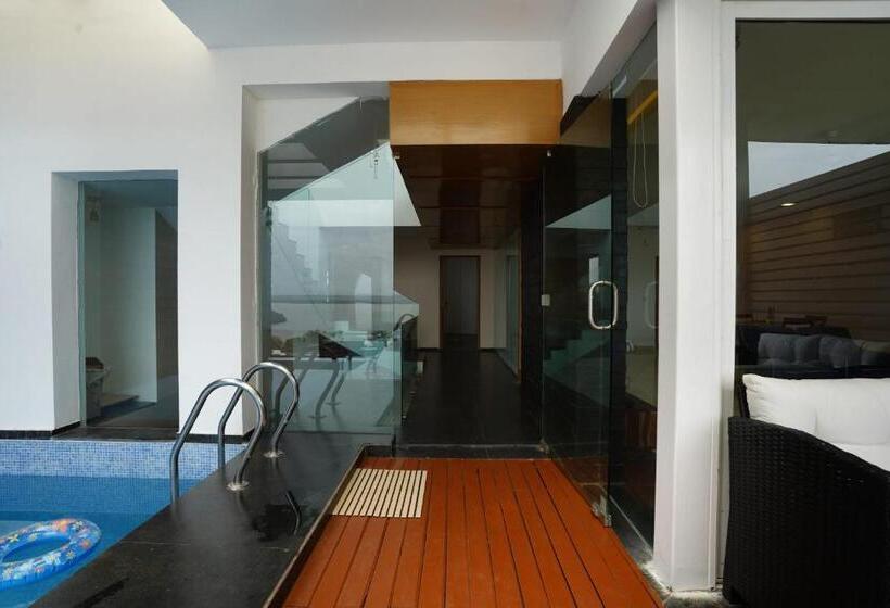 St Jacinto Island Villa By Jadecaps Bay View And Infinity Pool Near Goa Airport