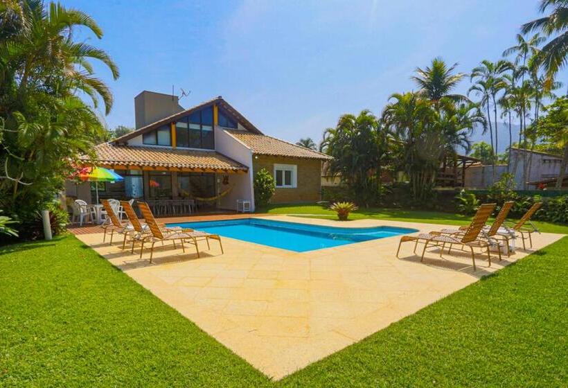 Casa Pé Na Areia Piscina, 4 Suítes Com Ar E Serviço De Cozinheira E Limpeza