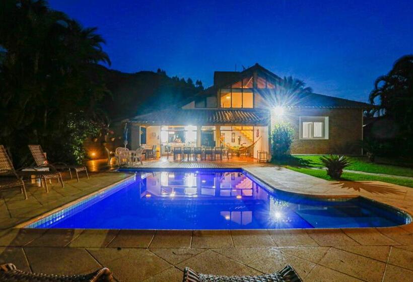 Casa Pé Na Areia Piscina, 4 Suítes Com Ar E Serviço De Cozinheira E Limpeza