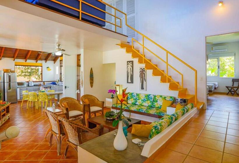 Casa Pé Na Areia Piscina, 4 Suítes Com Ar E Serviço De Cozinheira E Limpeza