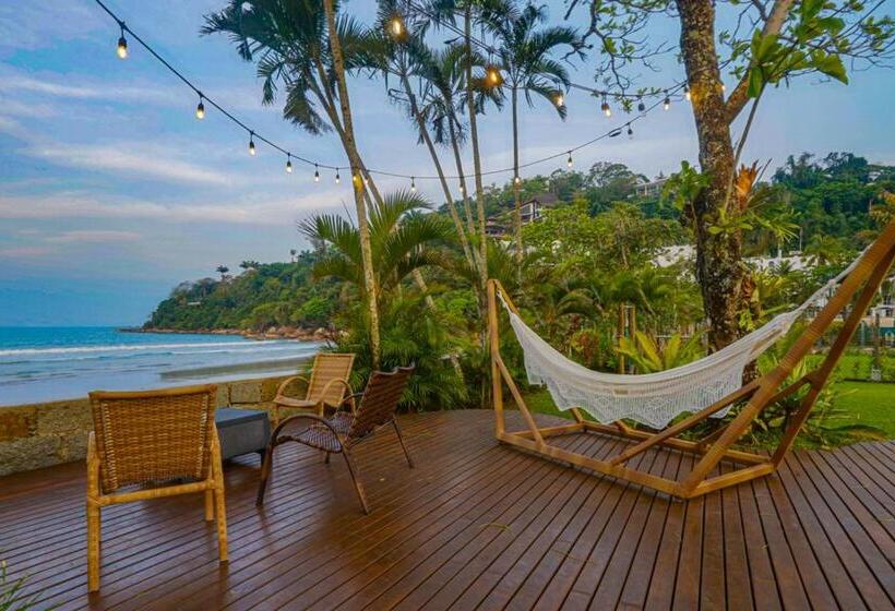 Casa Pé Na Areia Piscina, 4 Suítes Com Ar E Serviço De Cozinheira E Limpeza