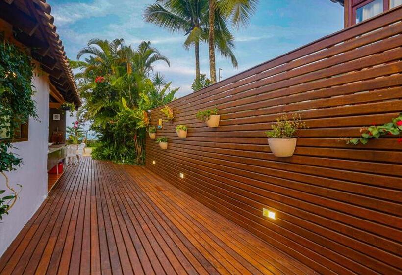 Casa Pé Na Areia Piscina, 4 Suítes Com Ar E Serviço De Cozinheira E Limpeza