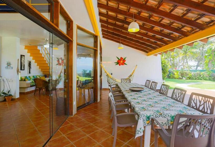 Casa Pé Na Areia Piscina, 4 Suítes Com Ar E Serviço De Cozinheira E Limpeza