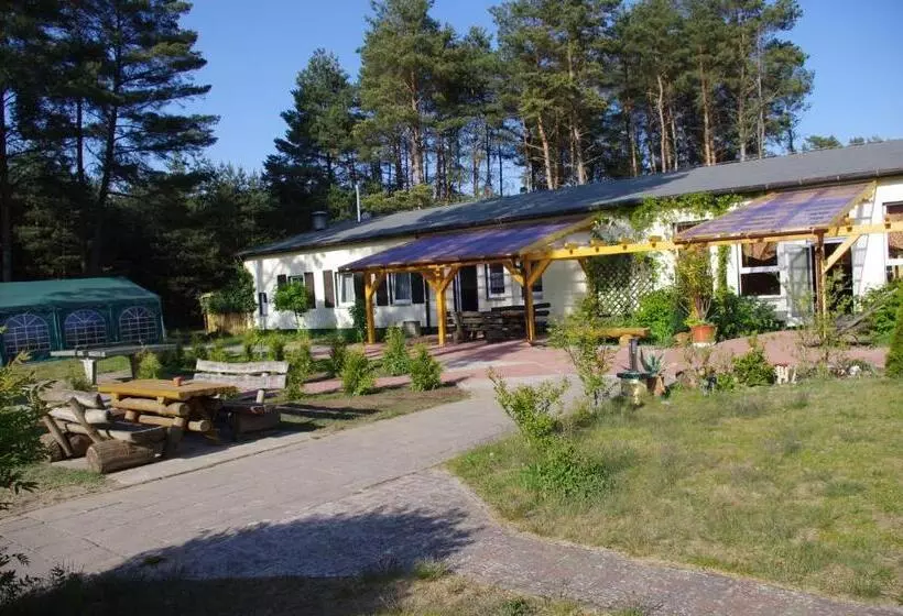 ユースホステル Gruppenbungalow Waldhaus Am Ferienpark