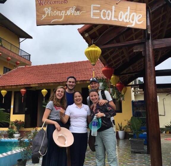 تختخواب و صبحانه Phong Nha Ecolodge Homestay By Hofs