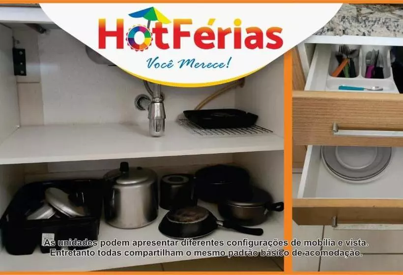 Náutico Flat Caldas Novas, Próximo Ao Náutico Praia Clube   Hotférias