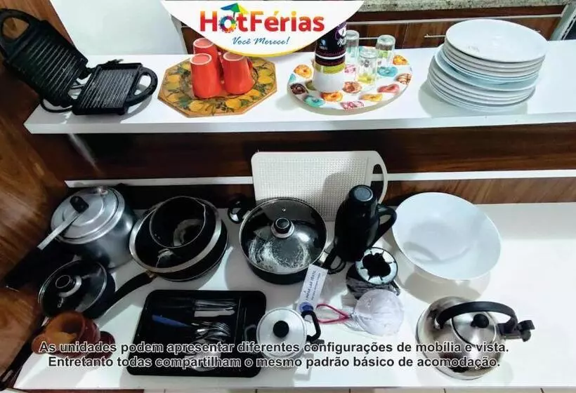 Náutico Flat Caldas Novas, Próximo Ao Náutico Praia Clube   Hotférias