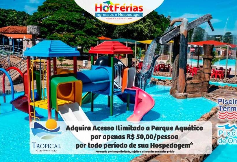 Náutico Flat Caldas Novas, Próximo Ao Náutico Praia Clube Hotférias