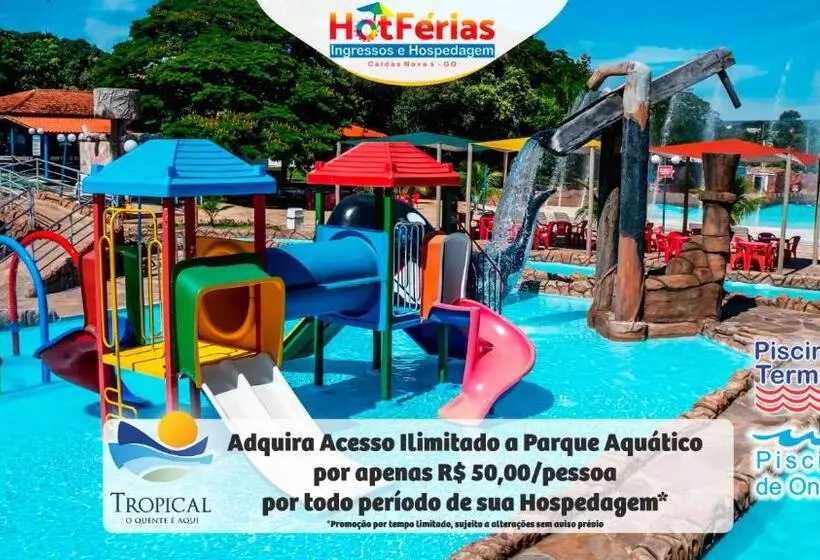 Náutico Flat Caldas Novas, Próximo Ao Náutico Praia Clube   Hotférias