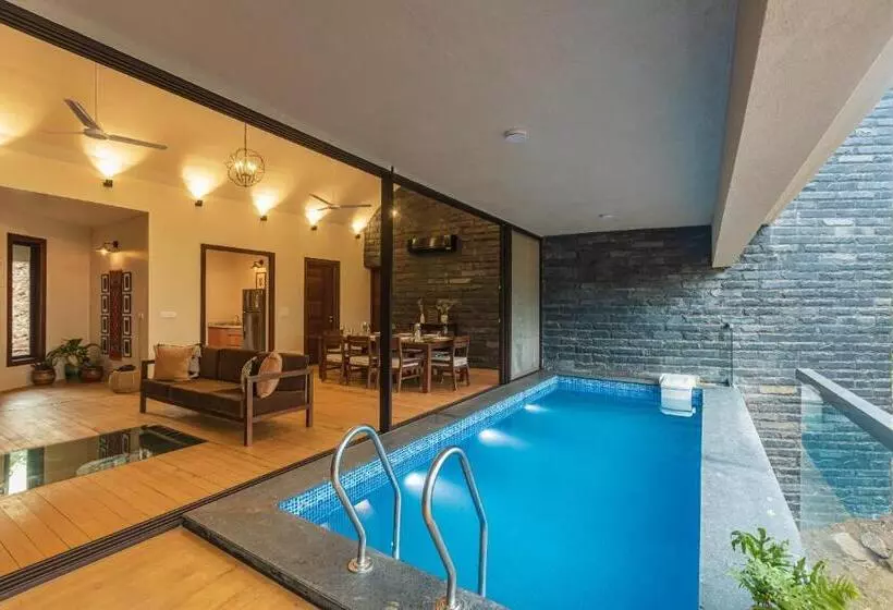 Saffronstays Yahvi Waters By Kosha Villas, Pawna   Pool Villa With Stunning Lake View