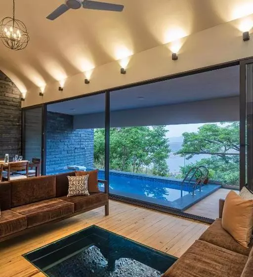 Saffronstays Yahvi Waters By Kosha Villas, Pawna   Pool Villa With Stunning Lake View