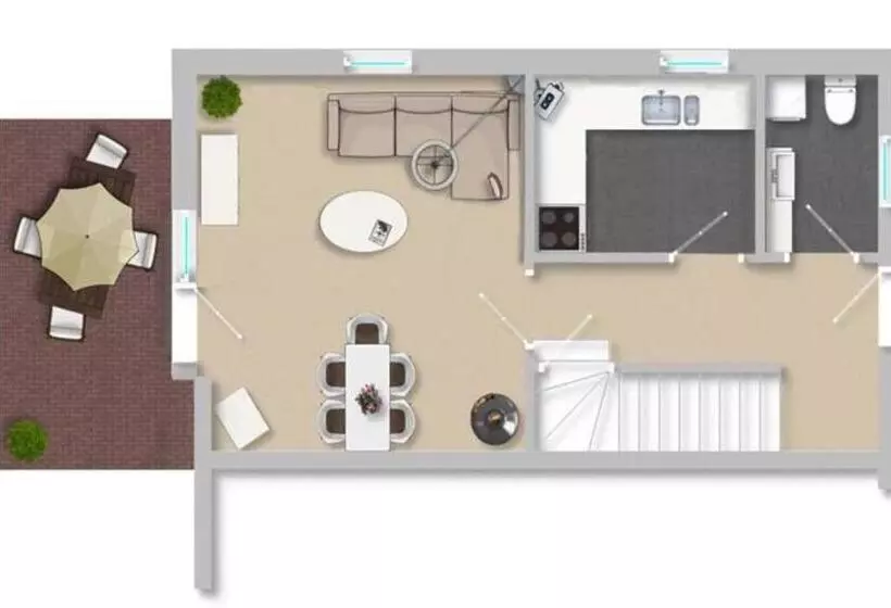 Waldstraße 6c, Haus Halligflieder