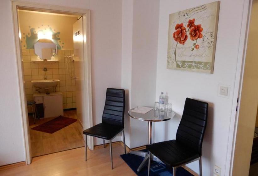 酒店 Pension Schöne Aussicht