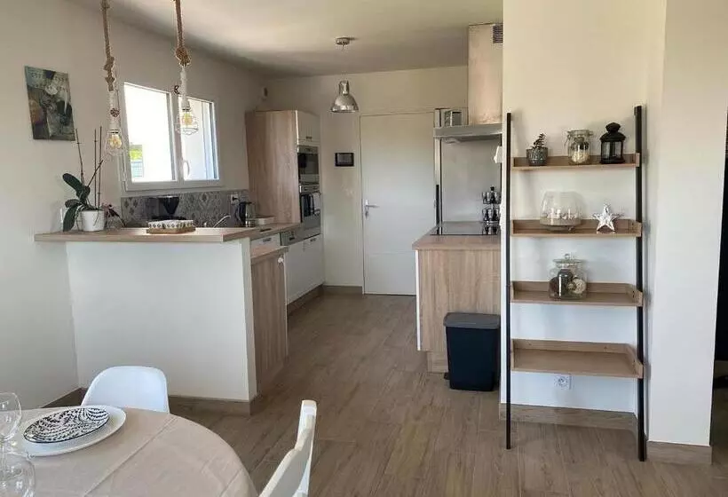 Maison Calme Familiale Proche Plages