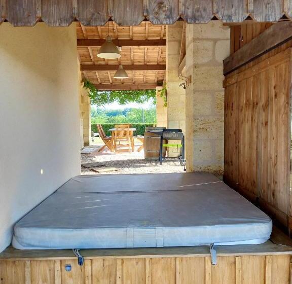 Maison Charmante Avec Jacuzzi A Saint Ciers De Canesse