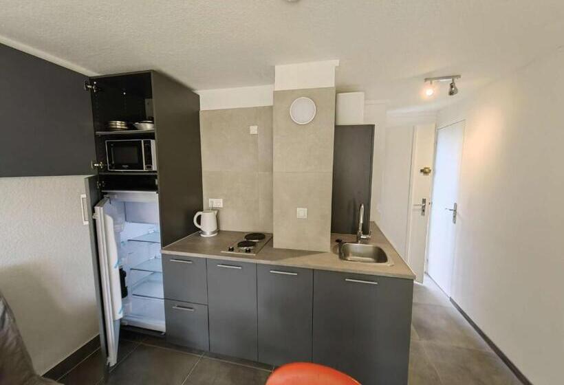 Charmant T2 Cabine Climatisé Avec Piscine, Parking Et à 1 Km De La Plage, Idéal Pour 5 Pers. Fr 1