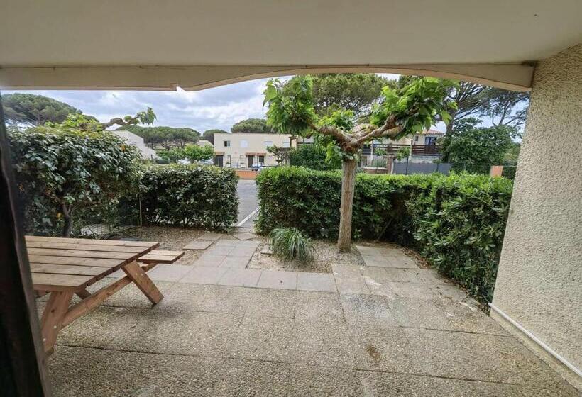 Charmant T2 Cabine Climatisé Avec Piscine, Parking Et à 1 Km De La Plage, Idéal Pour 5 Pers. Fr 1