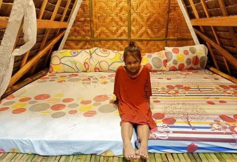 تختخواب و صبحانه Moalboal Bamboo House / Rooms