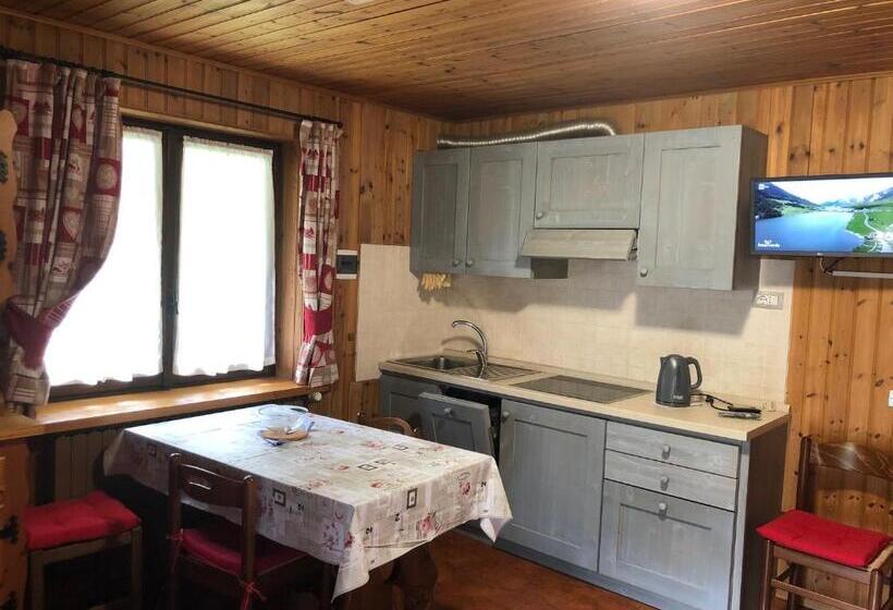 Ampio Monolocale In Centro Champoluc