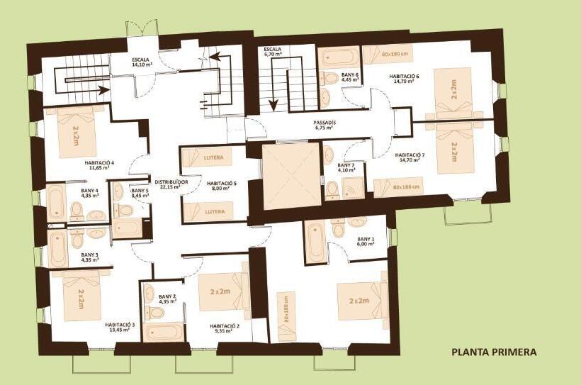 Recientemente Restaurada Ideal Para Grupos