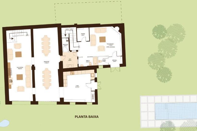 Recientemente Restaurada Ideal Para Grupos