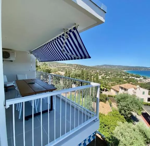Mimosas Bel Appartement Avec Une Vue Imprenable Sur La Baie