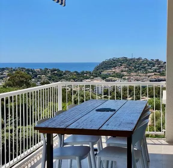 Mimosas Bel Appartement Avec Une Vue Imprenable Sur La Baie