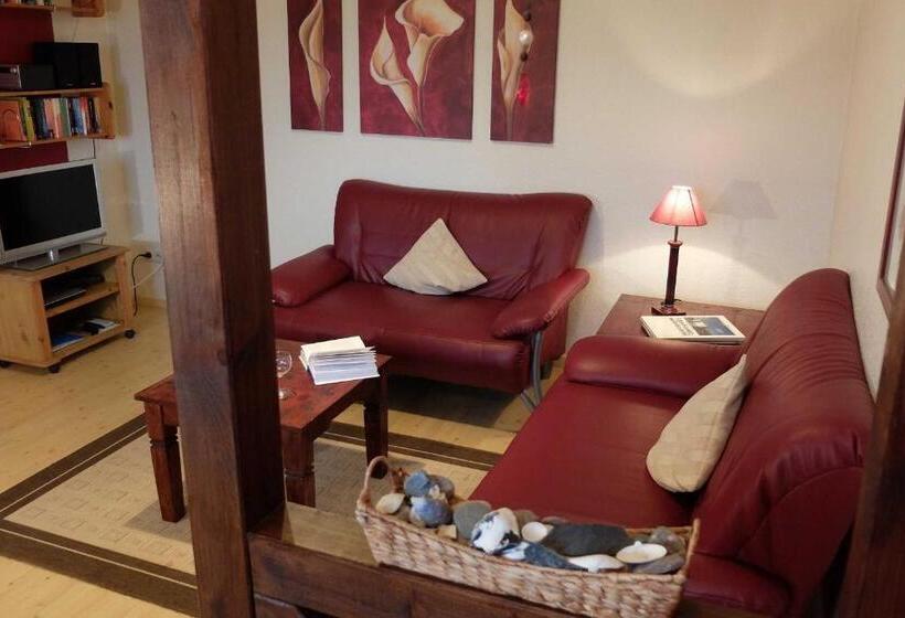 호텔 Ferienwohnung Gartenblick